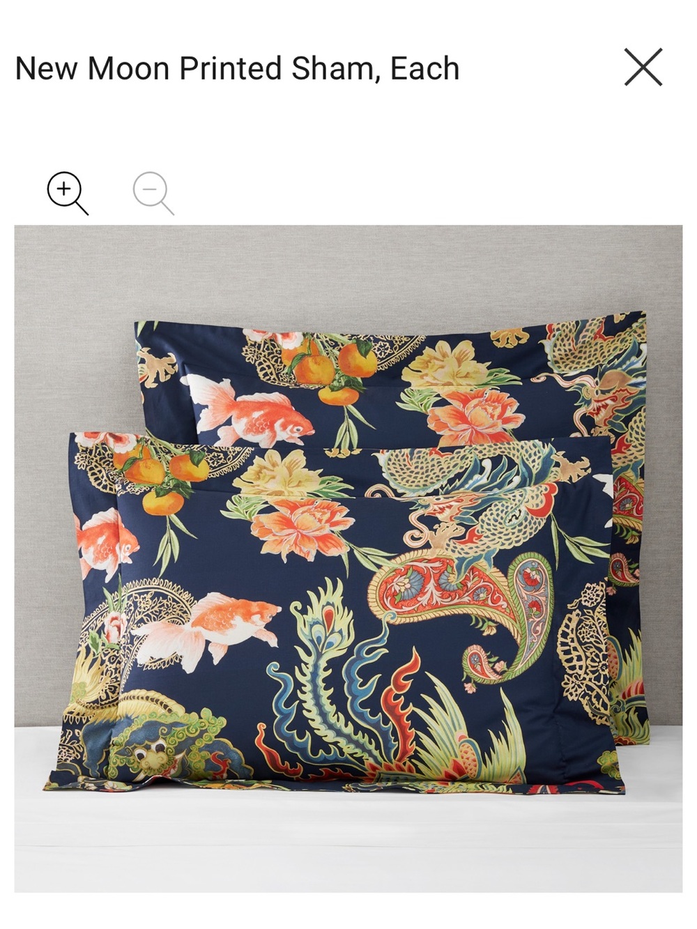 Williams Sonoma New Moon King Duvet and  Shams x2 - Picture 2 of 12